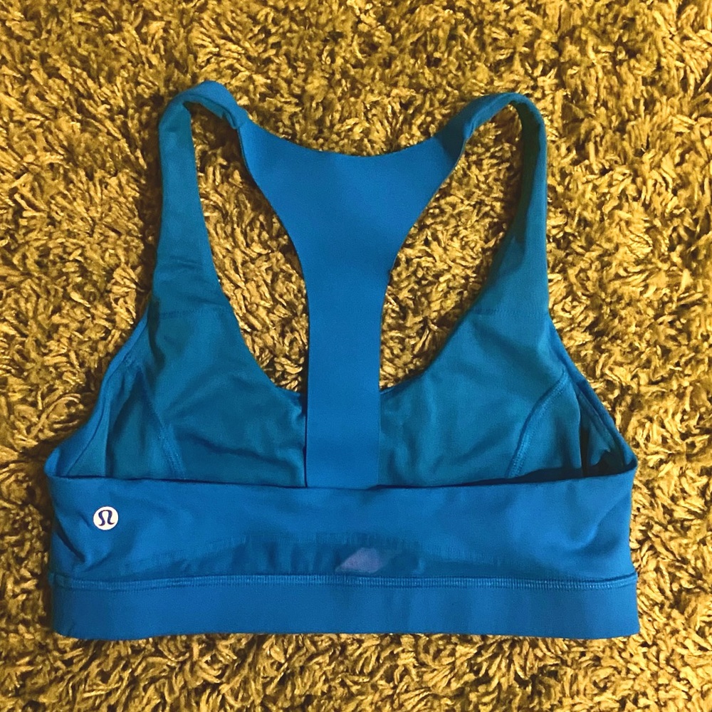Lululemon Blue Sports Bra